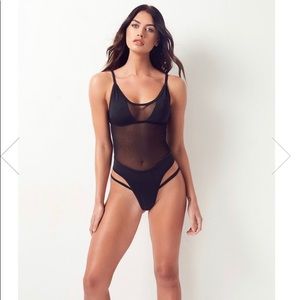 Nia Lynn Nat Mesh One Piece